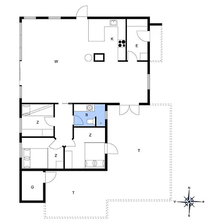 Bl441-pandrup-sydvej-14 بيت للعطل