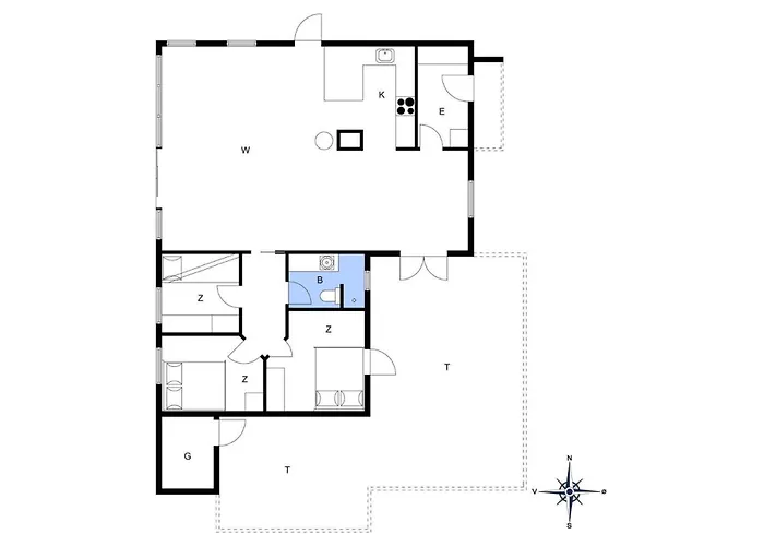 Bl441-pandrup-sydvej-14 度假居